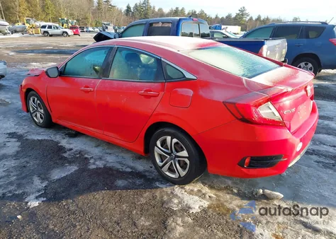 2017 Honda Civic Lx из США, поврежденный, VIN 2HGFC2F56HH515707